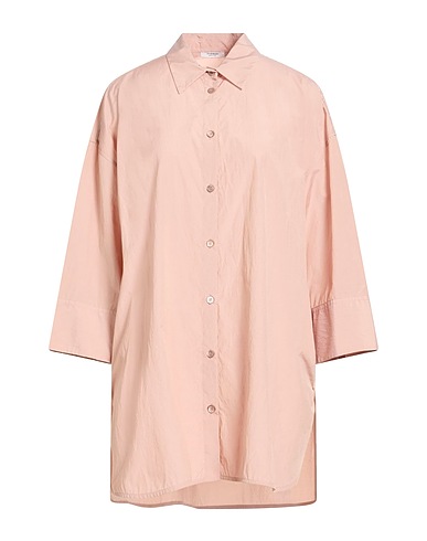 PESERICO Solid color shirts & blouses Blush 52% Cotton, 48% Polyester