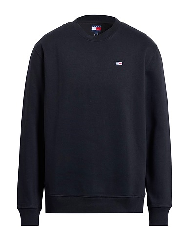 TOMMY JEANS Sweatshirt Black 80% Cotton, 20% Polyester