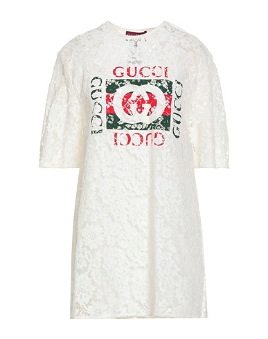 GUCCI Top White 38% Viscose, 36% Cotton, 26% Polyamide