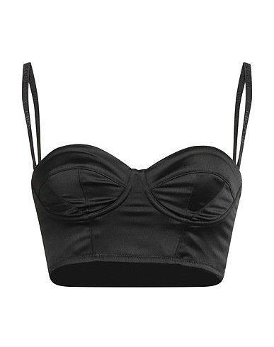 BLUGIRL Bustier Black 97% Polyester, 3% Elastane