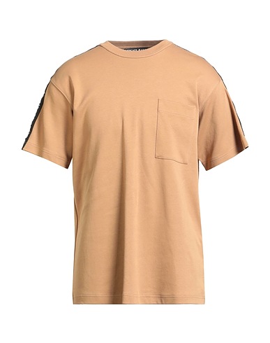 VERSACE JEANS COUTURE T-shirt Camel 100% Cotton