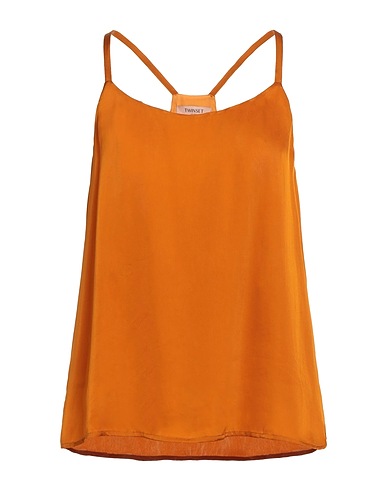 TWINSET 캐미솔 메리골드 58% 아세테이트, 42% 비스코스