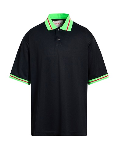 ICEBERG Polo shirt NERO 100% Polyester