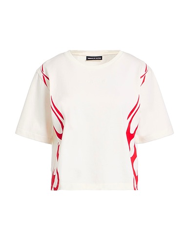 VISION OF SUPER T-shirt Ivory 100% Cotton