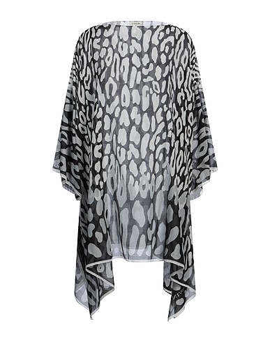 LANVIN Top Grey 74% Cotton, 26% Silk