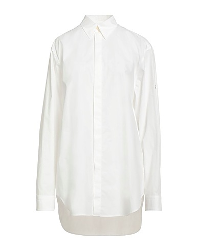 MONCLER Solid color shirts & blouses X WILLOW SMITH White 100% Cotton