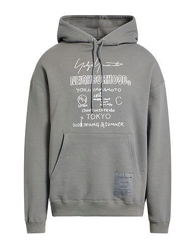 YOHJI YAMAMOTO POUR HOMME Hooded sweatshirt X NEIGHBORHOOD Grey 100% Cotton