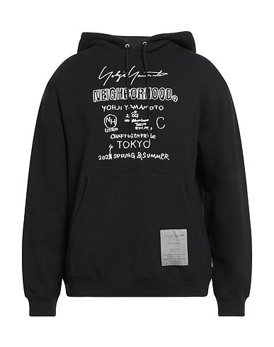 YOHJI YAMAMOTO POUR HOMME Hooded sweatshirt X NEIGHBORHOOD Black 100% Cotton