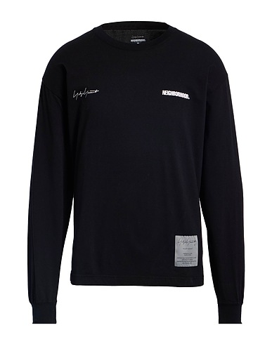 YOHJI YAMAMOTO POUR HOMME T-shirt X NEIGHBORHOOD Black 100% Cotton