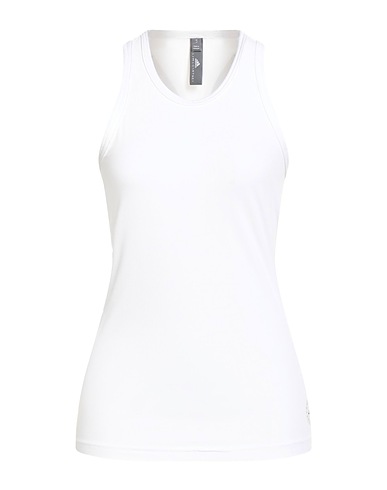 ADIDAS by STELLA McCARTNEY Tank top White 86% Polyamide, 14% Elastane