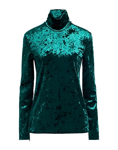 DEPARTMENT 5 Топ без рукавов Тёмно-зелёный 96% Полиэстер, 4% Эластан