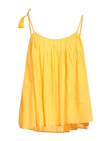 OTTOD'AME Top Giallo ocra 100% Cotone