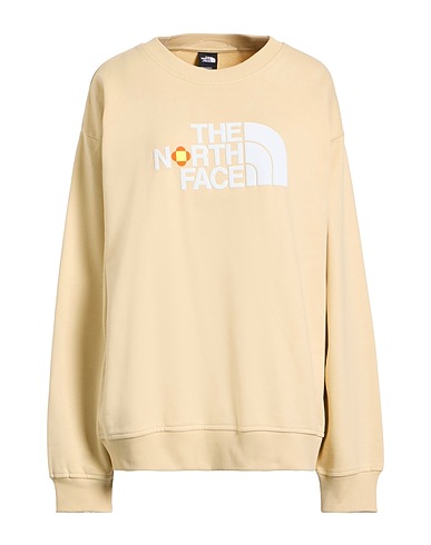 THE NORTH FACE Sweatshirt Beige 100% Cotton