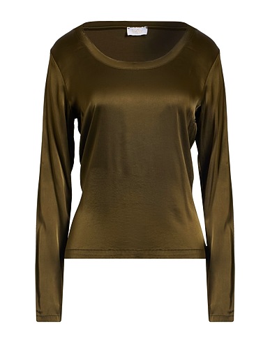 LOKITA Milano Top Military green 97% Viscose, 3% Elastane