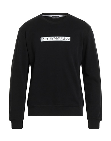 EMPORIO ARMANI スウェット UNDERWEAR ブラック コットン 97% / ポリウレタン 3%