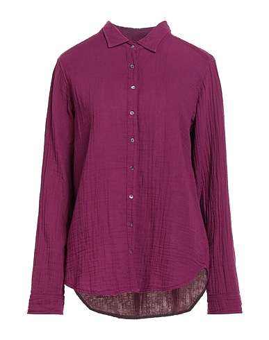 XíRENA Solid color shirts & blouses Mauve 100% Cotton