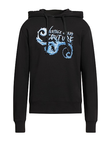 VERSACE JEANS COUTURE Sweat-shirt à capuche 100% Coton, Élasthanne