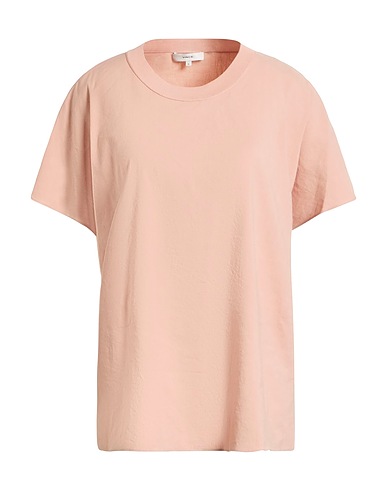 VINCE. Basic T-shirt Blush 58% Linen, 39% Rayon, 3% Elastane