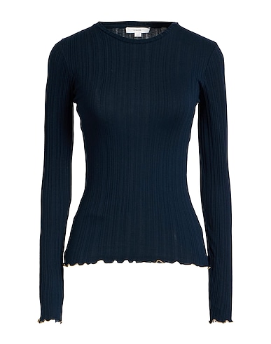 VINCE. T-Shirt Marineblau 50% Baumwolle, 50% Modal