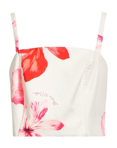 GIULIA N COUTURE Bustier Off white 88% Polyester, 12% Elastane