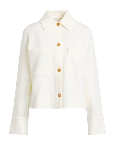 VINCE. Solid colour shirts & blouses 81% Cotton, 15% Polyester, 4% Elastane