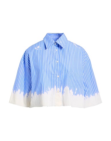 DEPARTMENT 5 Striped shirt Light blue 100% Cotton