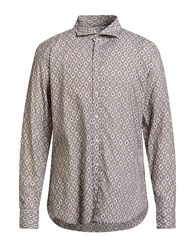 ALEA Linen shirt Khaki 55% Linen, 45% Cotton