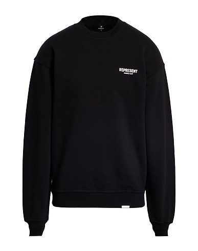 REPRESENT Sweatshirt Black 100% Cotton