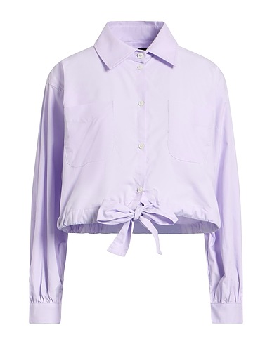 DEPARTMENT 5 Solid color shirts & blouses Lilac 100% Cotton