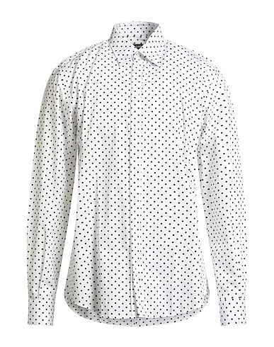 DOLCE&GABBANA Patterned shirt White 100% Cotton