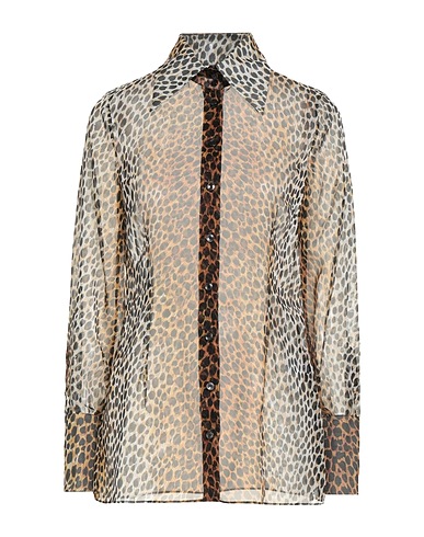 DOLCE&GABBANA Patterned shirts & blouses White 100% Polyester
