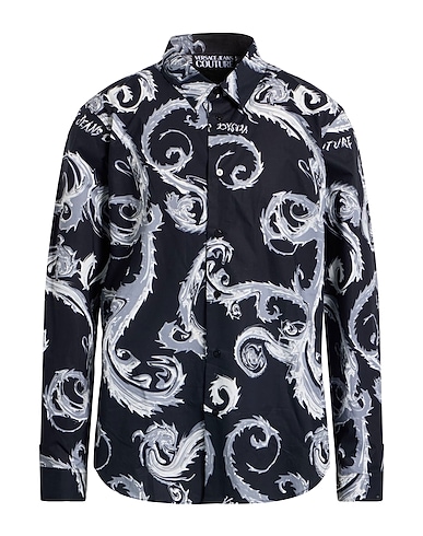 VERSACE JEANS COUTURE Рубашка с рисунком 100% Хлопок