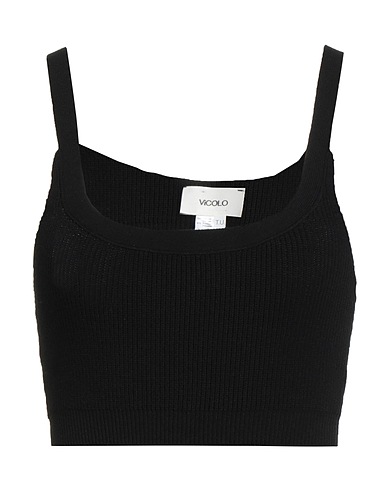 VICOLO Top Black 70% Viscose, 30% Polyester