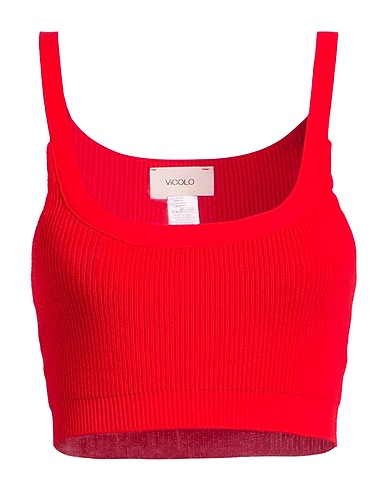 VICOLO Top Red 70% Viscose, 30% Polyester