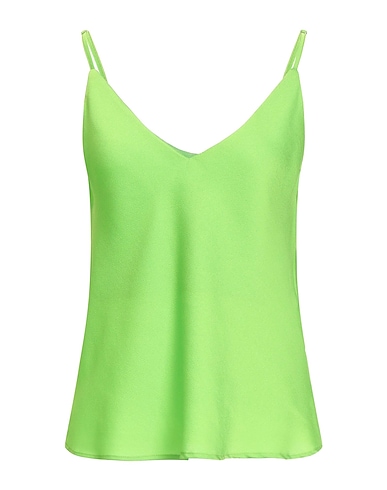 VICOLO Camisole Lime green 100% Polyester
