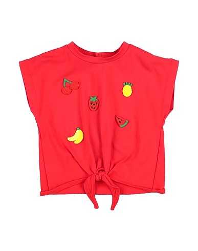 BIRBA T-shirt MINI Red 97% Cotton, 3% Elastane