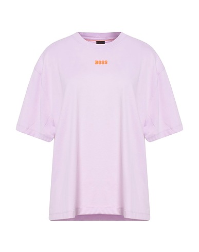 BOSS T-Shirt Lila 100% Baumwolle