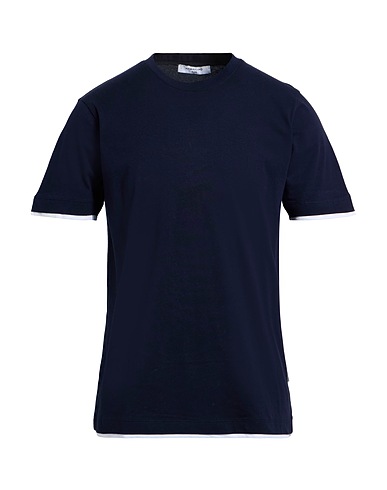 HAMAKI-HO Basic T-Shirt Nachtblau 100% Baumwolle