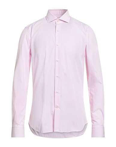 SAVILE ROW Striped shirt Pink 100% Cotton