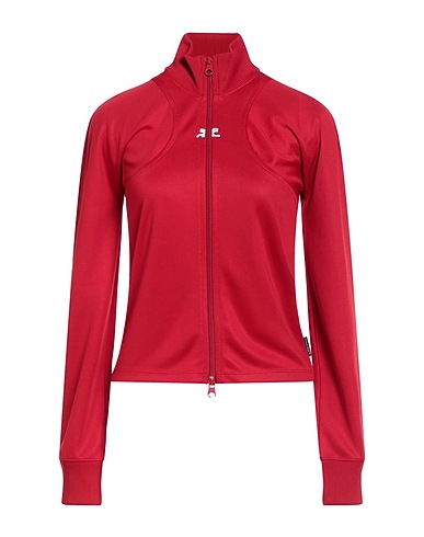 COURRÈGES Sweatshirt Brick 100% Polyester, Elastane