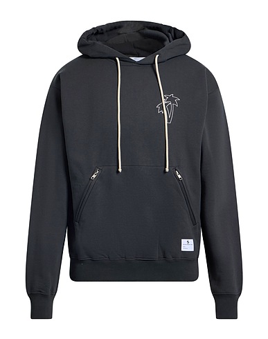 DEPARTMENT 5 Hooded track jacket  Charcoal 100% Cotton