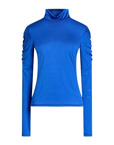 PATRIZIA PEPE Top Blue 95% Polyester, 5% Elastane