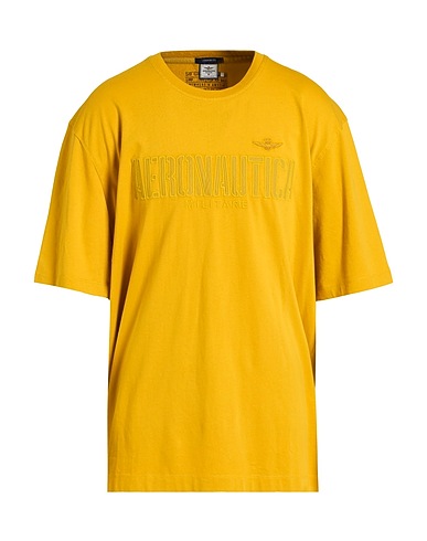 AERONAUTICA MILITARE T-shirt Mustard 100% Cotton