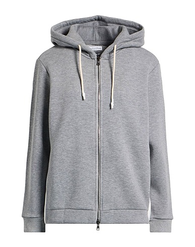 BALLANTYNE Felpa Grigio 100% Cotone