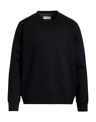 PAUL MIRANDA Basic T-Shirt Black 65% Viscose, 30% Polyamide, 5% Elastane