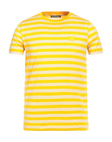 ACNE STUDIOS T-shirt Yellow 100% Cotton