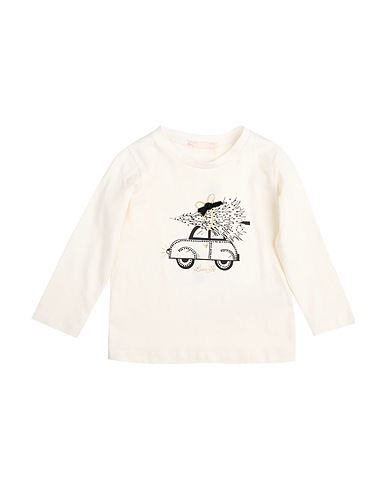 LIU •JO T-shirt Ivory 95% Cotton, 5% Elastane