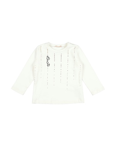 LIU •JO T-shirt Ivory 95% Cotton, 5% Elastane