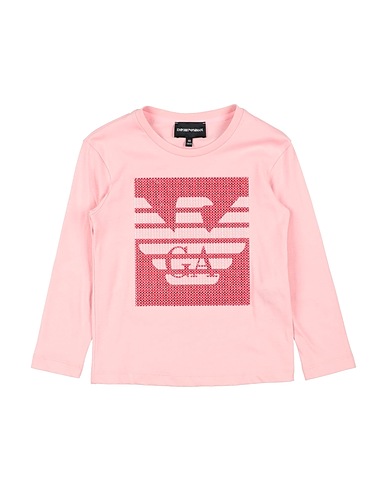 EMPORIO ARMANI T-Shirt Rosa 100% Baumwolle