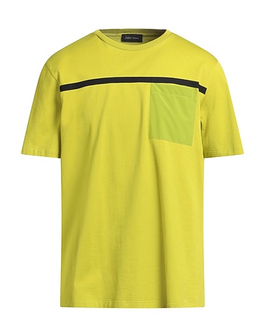 HERNO T-shirt LAMINAR Verde lime 100% Cotone, PTFE - Politetrafluoroetilene, Poliestere